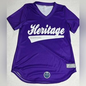 Heritage Warriors FanThread purple jersey size Large.